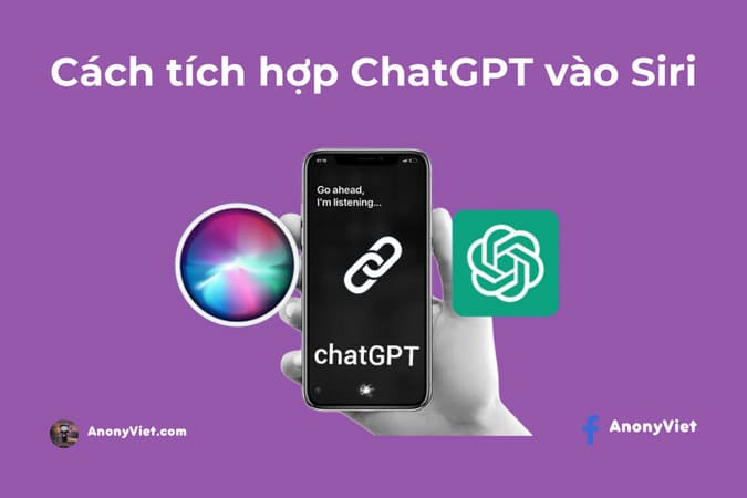 Cách tích hợp ChatGPT vào Siri trên iphone