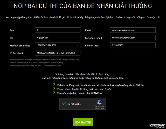 Đổi Avatar Facebook để nhận ngay card đồ họa GTX 1060 từ NVIDIA 17