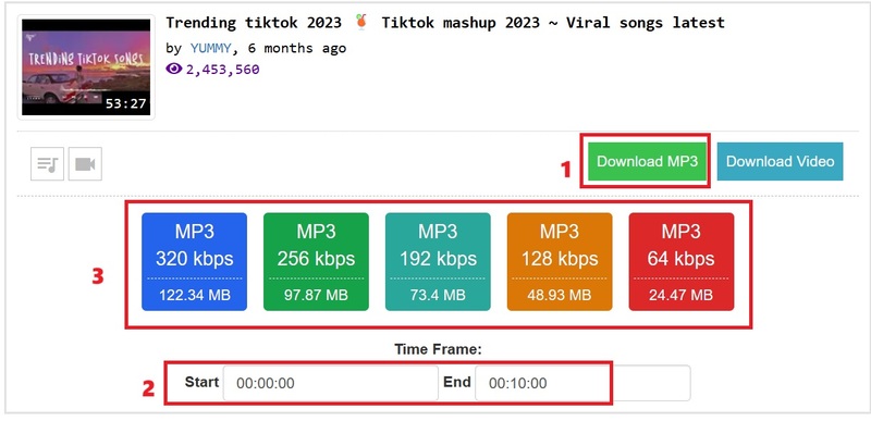 Công cụ tải video và audio từ YouTube