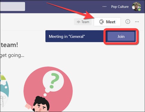 Cách sử dụng chế độ Together trong Microsoft Teams phiên bản web 6