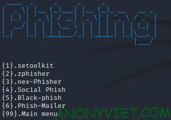 Black Tool phishing