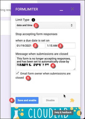 Cách giới hạn câu trả lời trong Google Forms 27