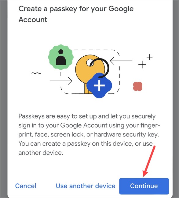 Google Passkey