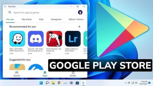 Cách cài đặt Google Play Store trên Windows 11