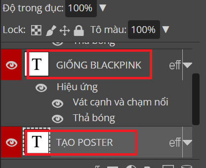 cách tạo poster giống Blackpink