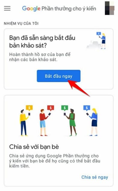 kiem tien Google Opinion Rewards