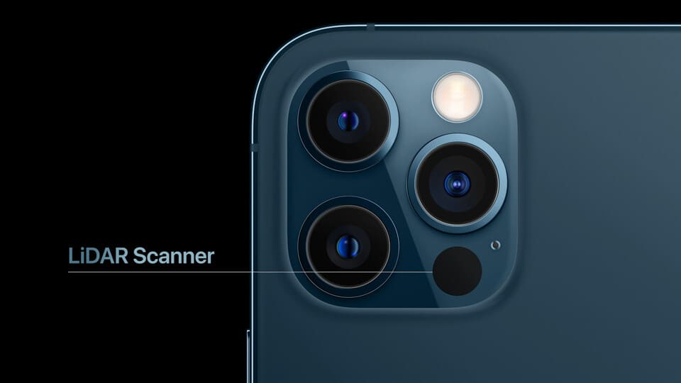 Cảm biến LiDAR trên Iphone