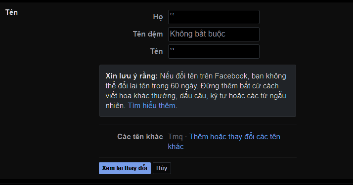 Hướng Dẫn Làm Facebook Không Tên Bằng Facebook Lite 8