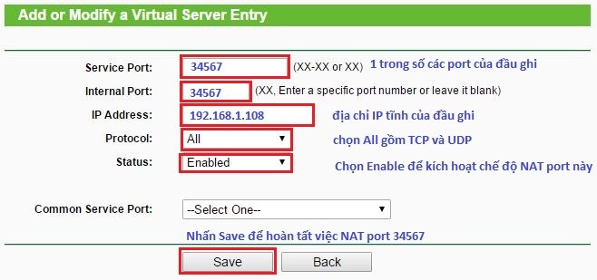 Hướng dẫn cấu hình No-IP, Nat Port ra Internet 19