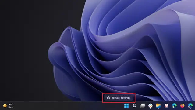 Cách tắt tiện ích Thời tiết trên thanh Taskbar Windows 11 27