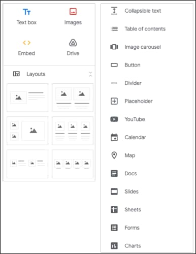 Cách sử dụng Google Sites 22