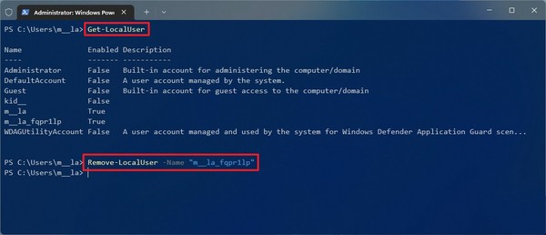 Cách xóa tài khoản trên Windows 11 24