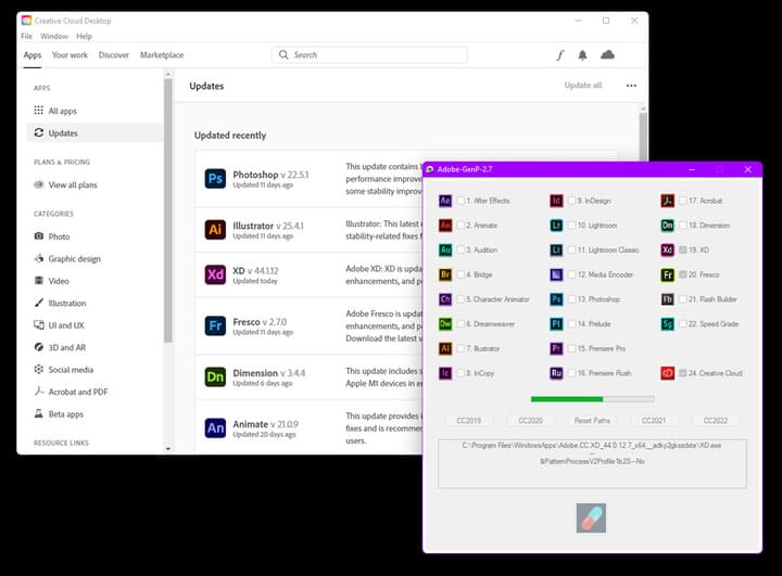 Cách cài đặt tất cả các ứng dụng mới nhất của Adobe 2023