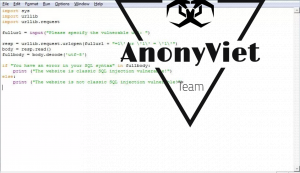 Hướng dẫn code kiểm tra lỗ hổng bảo mật Sql Injection với Python script và cách phòng chống. 15