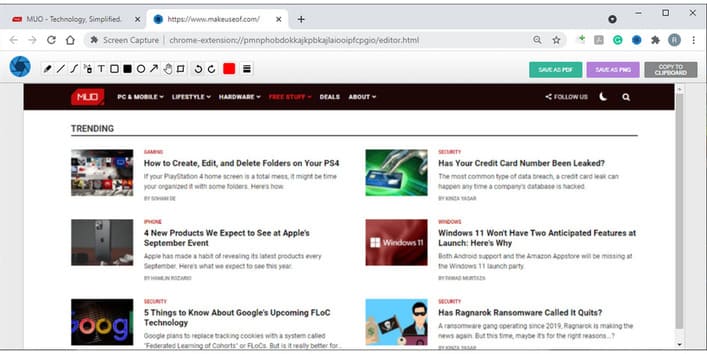 Cách chụp toàn trang Web trong Chrome và Firefox 11