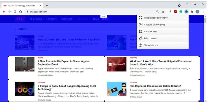 Cách chụp toàn trang Web trong Chrome và Firefox 12