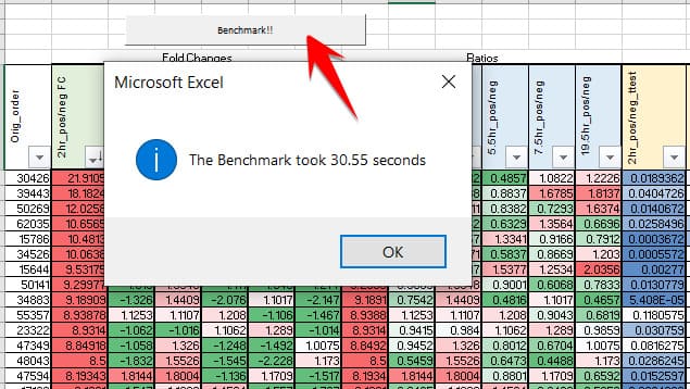 test cpu bang excel