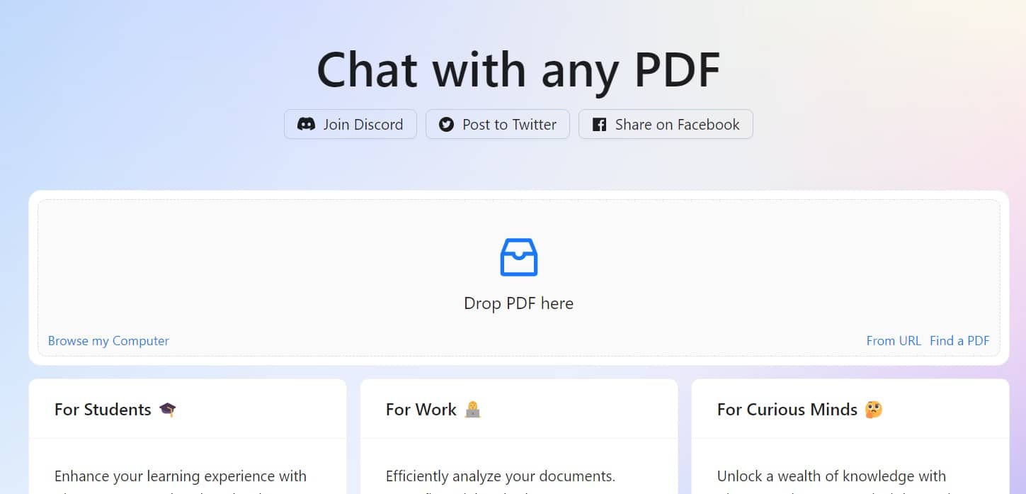 Cách tóm tắt tài liệu bằng AI ChatPDF