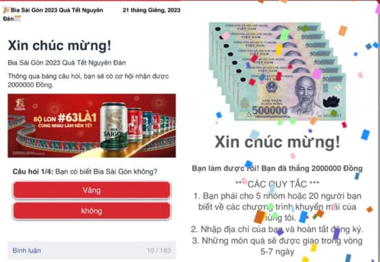 trang web khuyen mai bia sai gon gia mao