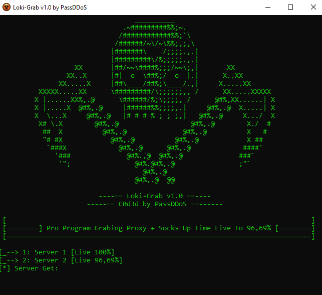 share Tool Loki Grab get proxy live