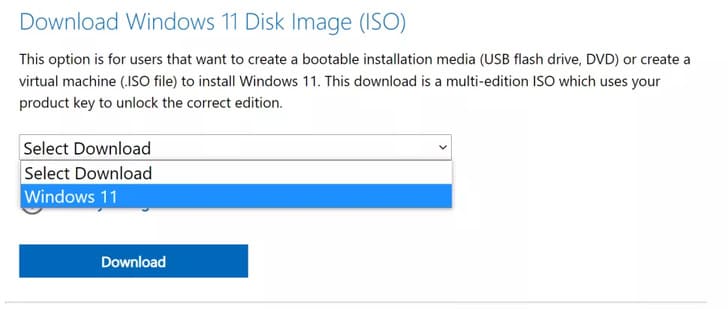 Cách tải file ISO và Cài đặt Windows 11 bản chính thức 45