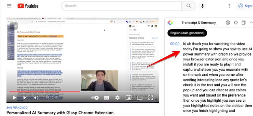 YouTube Summary